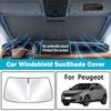 Для Peugeot 308 2008 3008 408 301 Автомобильный солнцезащитный козырек Передний солнцезащитный козырек Теплоизоляция Зонт Солнцезащитный козырек