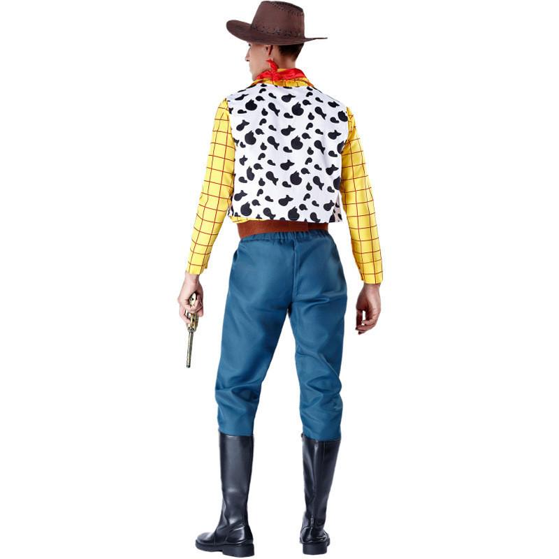 Comfortable And Versatile Toy Story 4 Cowboy Woody Roleplay Costumes For M-xl