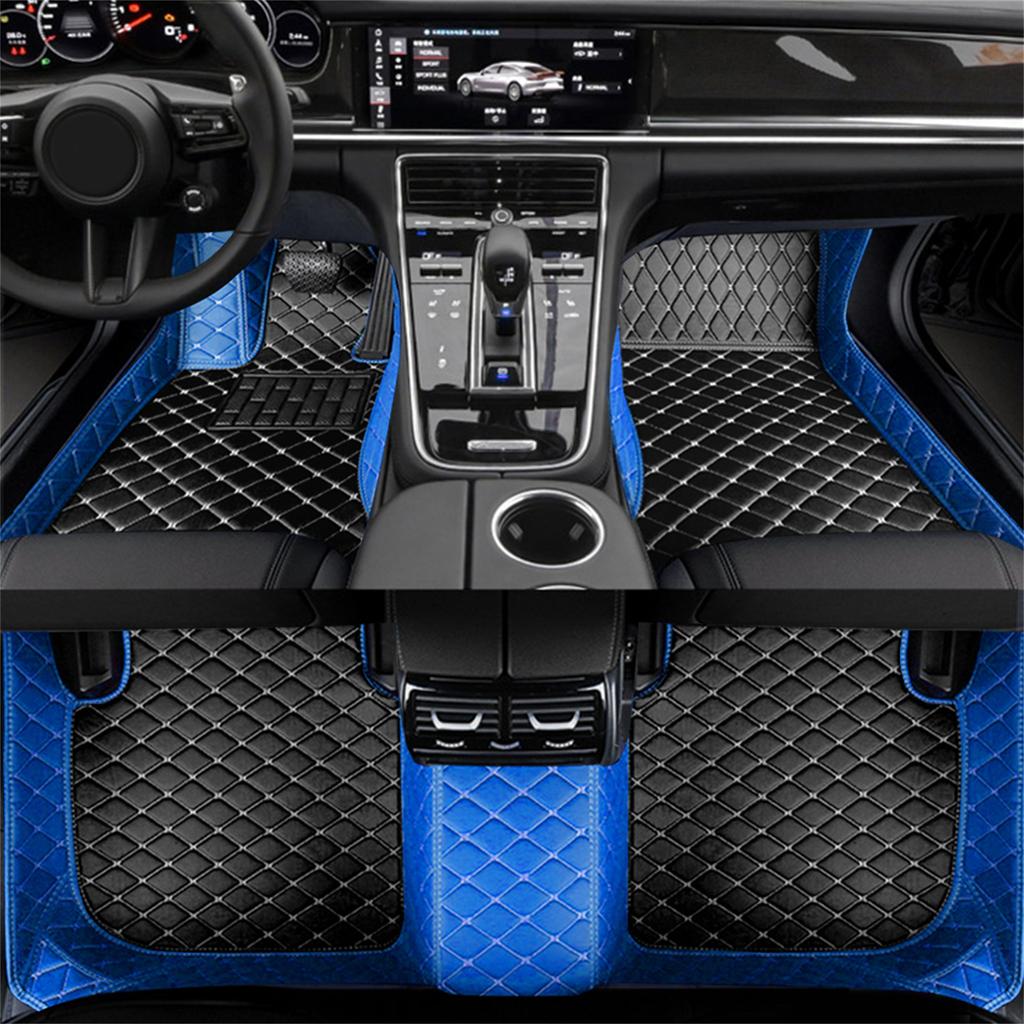 Artificial Leather Custom Car Floor Mats for BMW F23 2 Series Convertible 2015- Year Interior Details Car Accessories