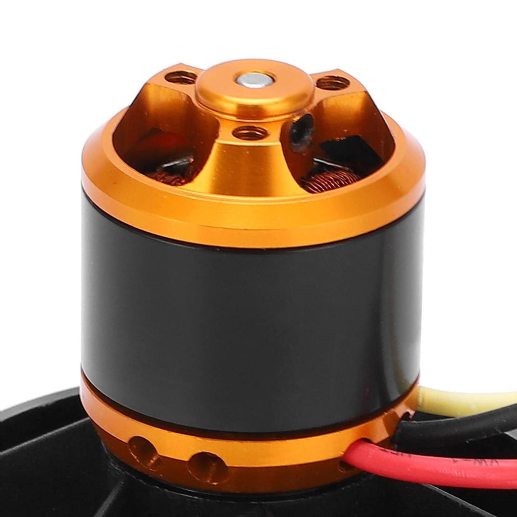 QX-Motor 50мм EDF 12-лопастной канальный вентилятор с бесколлекторным двигателем QF2611-4600KV 3-4S для радиоуправляемых самолетов, CW, прочный, для длительного использования