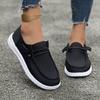 Fashion Women Vulcanize Shoes Ladies Casual Flats Convenient Slip On Loafers Comfortable Outdoor Sports Sneakers 2024