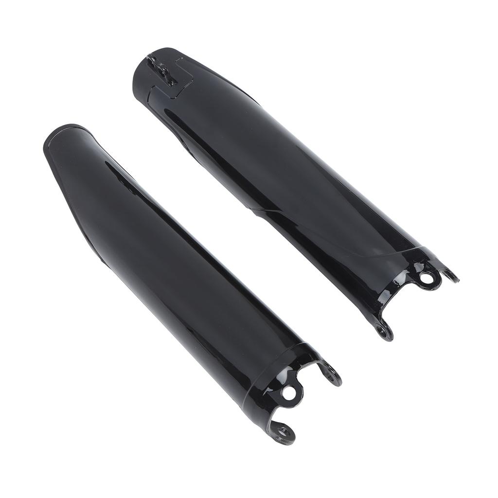 2Pcs Front Fork Tube Cover Glossy Black for CRF250R CRF250X CRF450R CR125 CR250 CRF 450 RX