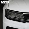 Защитная пленка на фары автомобиля Прозрачная черная наклейка из ТПУ для Volkswagen VW Tiguan 2017 2018 Аксессуары
