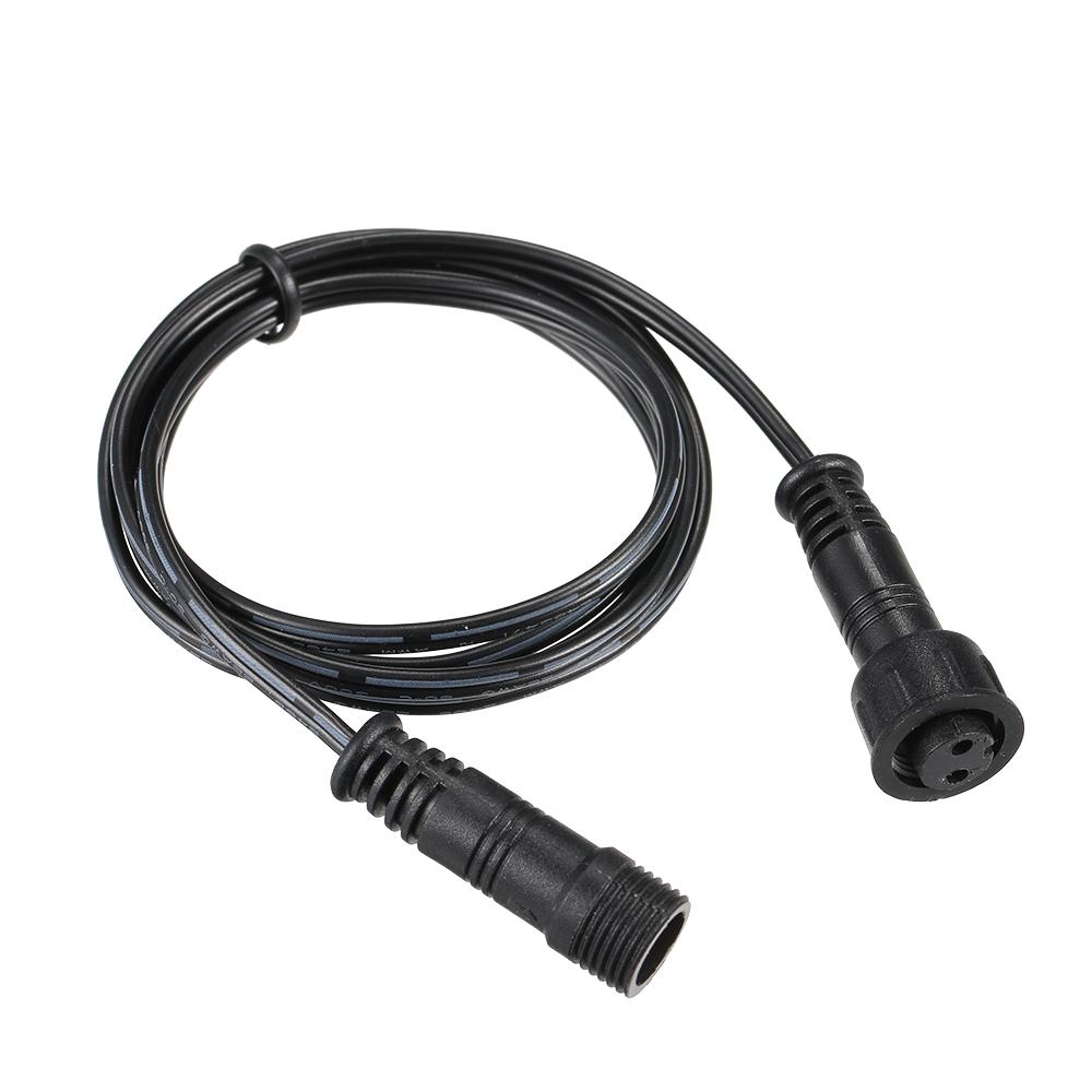 Extension Cable Wire 5 Pack 1M 3.3Ft 2Pin with Male and Female Connectors IP67 Water Resistance for Deck Light