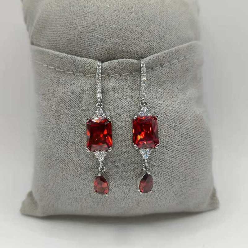 Sace Gems Classic Copper Alloy Zircon Earrings Ladies Jewelry Wedding Promise Party Gift