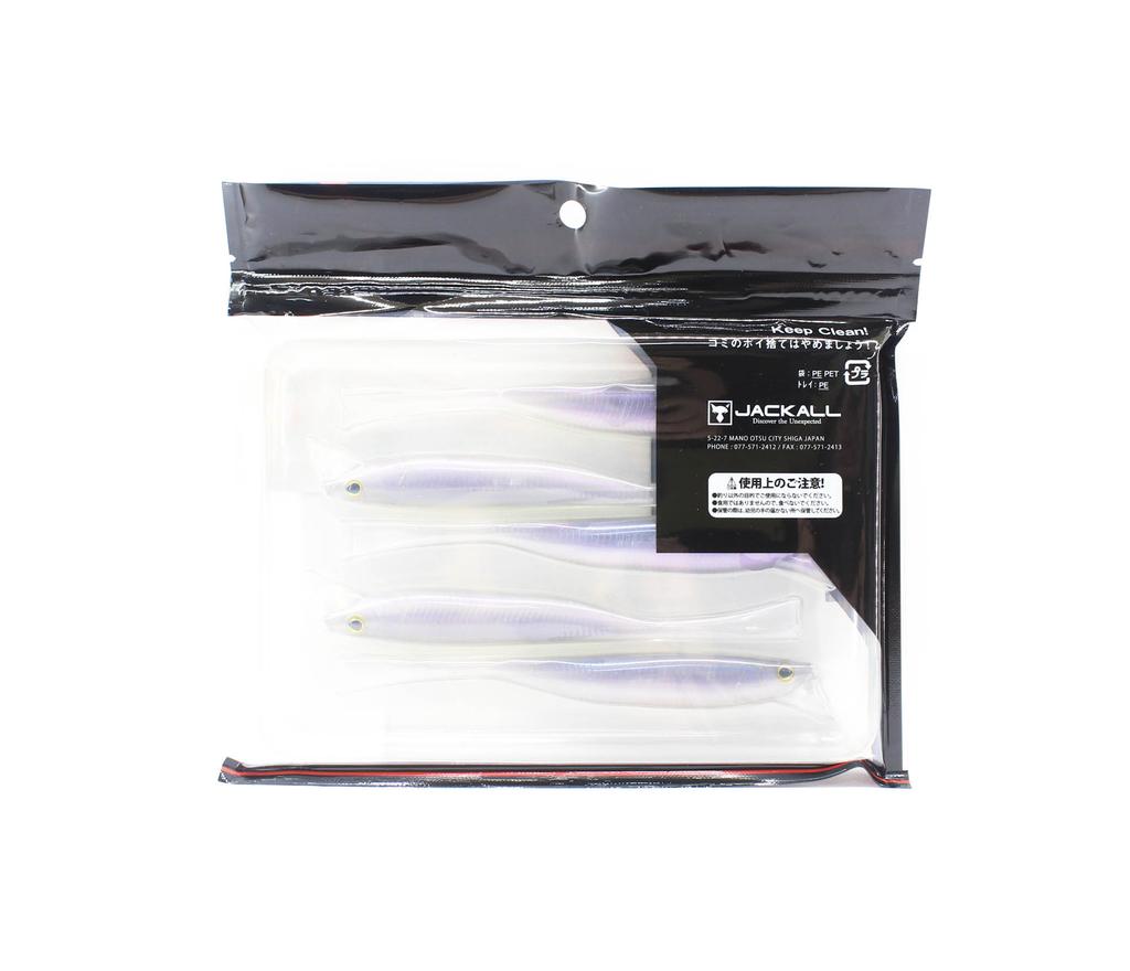 Jackall Мягкая приманка Drift Mellow 5,2 дюйма Sweet Wakasagi (5431)