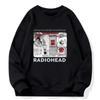Мужская толстовка Radiohead Винтажная Классическая