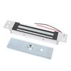 Single Door Electric Magnetic Lock 180KG Holding Force DC12V NC Mode Aluminum Alloy Electromagnetic Lock for Glass Wood Metal Fire Door