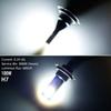 2PCS H7 LED Car Headlight Car Fog Light Bulb Ip68 Waterproof 6500k 600lm Halogen Car Headlight Running Light High Low Beam