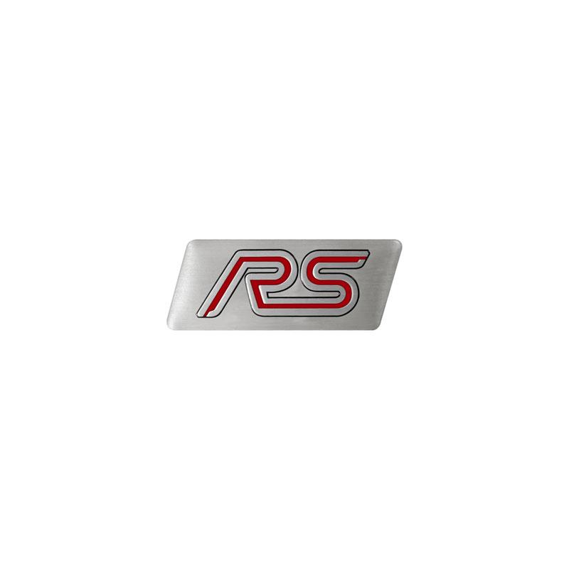 nlbn7 Car Styling RS/ST Logo Small Metal Sticker Emblem Car Steering Wheel Protection Badge Decal For Ford Focus MK3 Mk4 Fiesta Mondeo