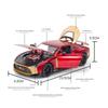 1/24 Niaasn GTR 50 Модель спортивного автомобиля из сплава Литые металлические модели Гоночный автомобиль Модель Звуковая и световая симуляция Коллекция Детская игрушка Подарок