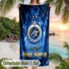 Beach Towel Club Brugge FC Print Custom Name Text Soft Towel for Swimming Pool