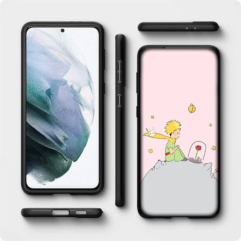 Для iPhone 16 15 Xiaomi Redmi Note 13 12 11 Pro Max X 9 14 Plus XR Samsung Galaxy A15 S24 S23 Huawei OPPO Маленький принц милый чехол для телефона