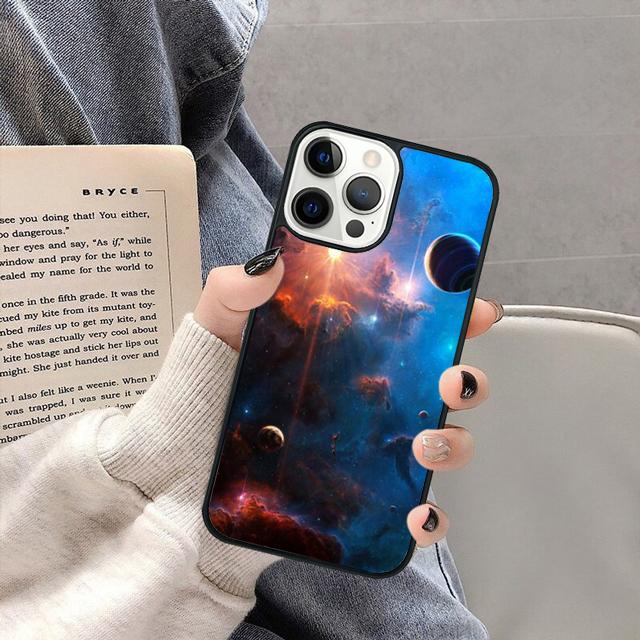 Astronomy Planets Phone Case Cover for iPhone 17 Air 16 16e 15 13 14 11 12 Pro Max Plus coque fundas Shell