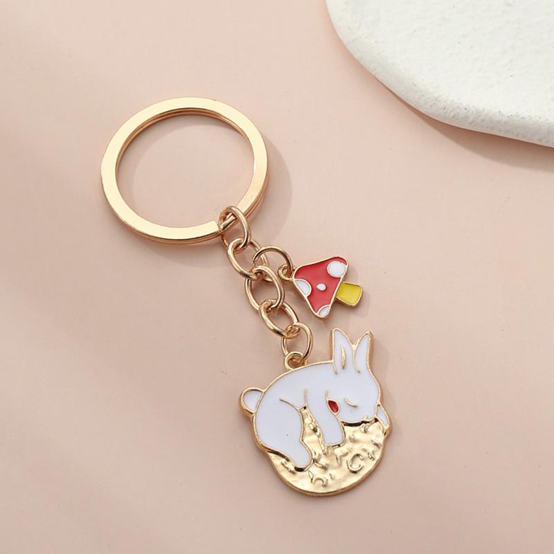 Брелки для ключей с изображением радуги и самолета, кольца, декоративные держатели, подвески, подарочные аксессуары