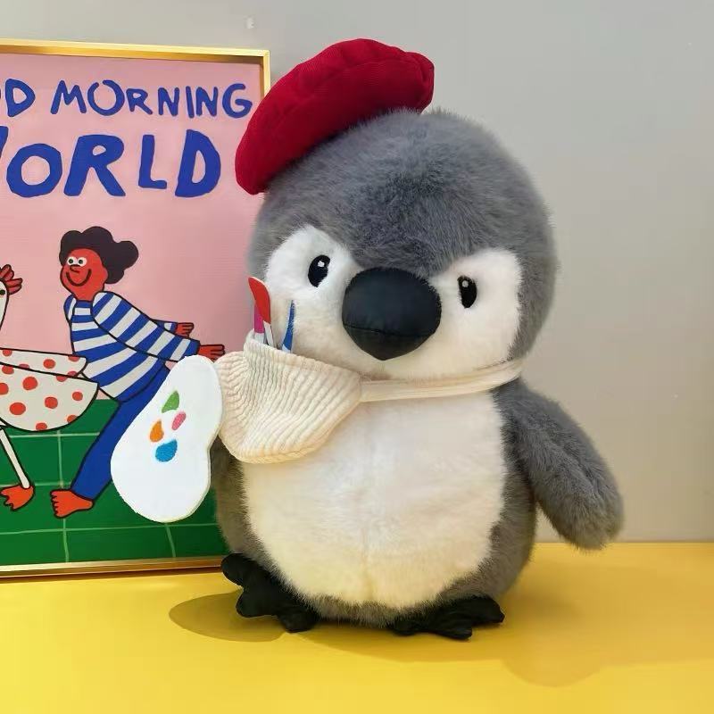 Cute Penguin Plush Toy With Pp Cotton Filling For Kids Gift And Sleep Doll