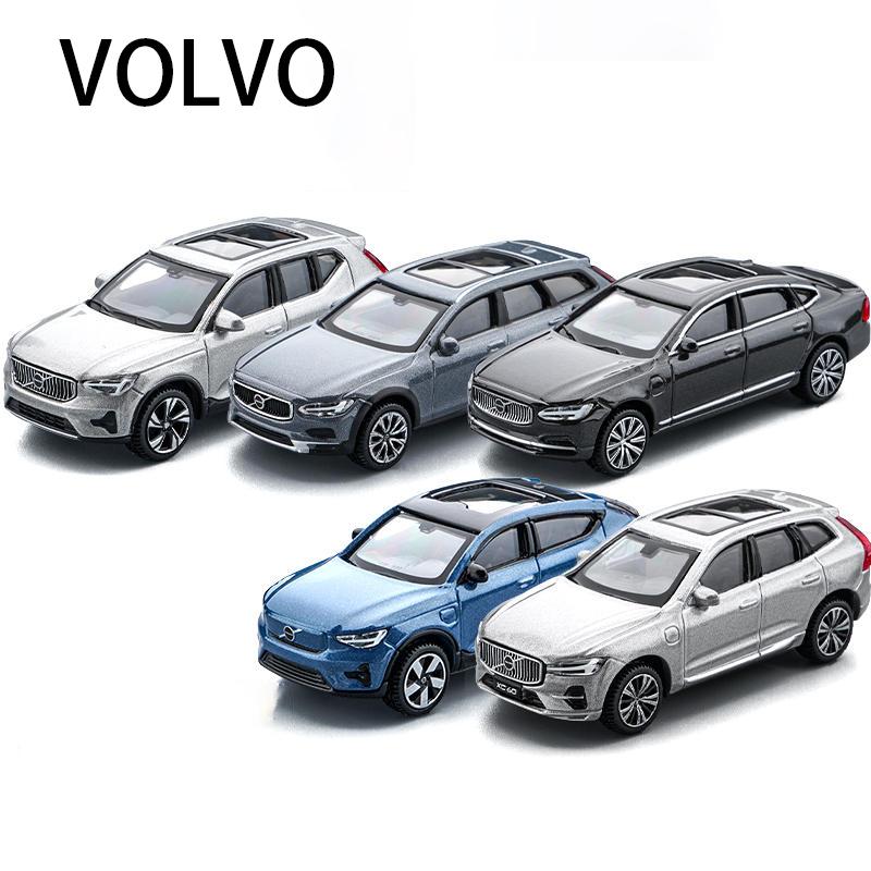 1:64 Volvo XC60 XC40 S90 C40 V90 XC90 Литые Модели Автомобилей и Игрушечные Транспортные Средства Модель Автомобиля Масштабная Модель Игрушки Автомобили Для Детей