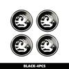 For mini fa1Aluminium Emblem Car Wheel Center Cover Sticker Hub Caps Decal For Vauxhall Tigra Corsa VXR Astra D G J H Zafira Vectra