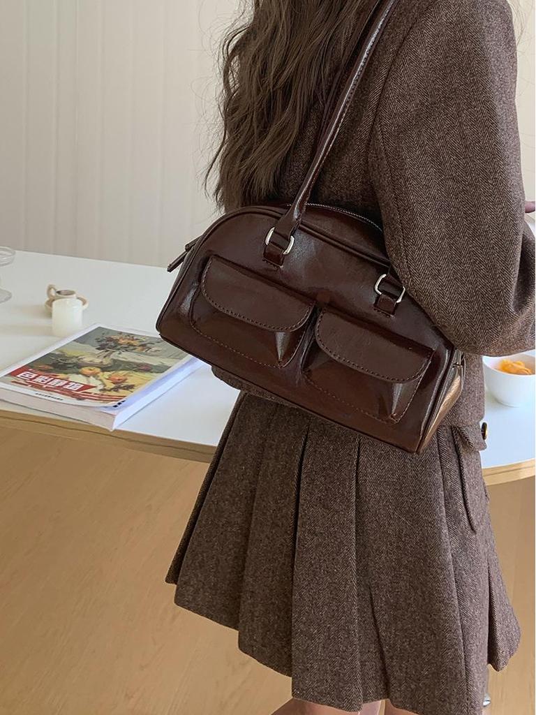 Нишевая корейская сумка-тоут под мышкой 2025 - Женская универсальная сумка большой вместимости для поездок на работу на весну/лето