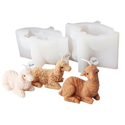 Силиконовая форма для свечей «Маленькая овца», форма для ароматерапии в форме животных для любителей домашних животных, принадлежности для изготовления ювелирных изделий