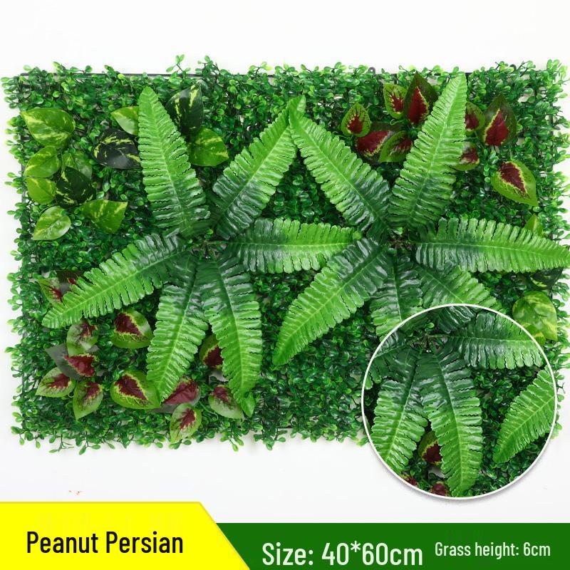 Artificial Green Plant Wall for Living Room and Balcony Decoration
