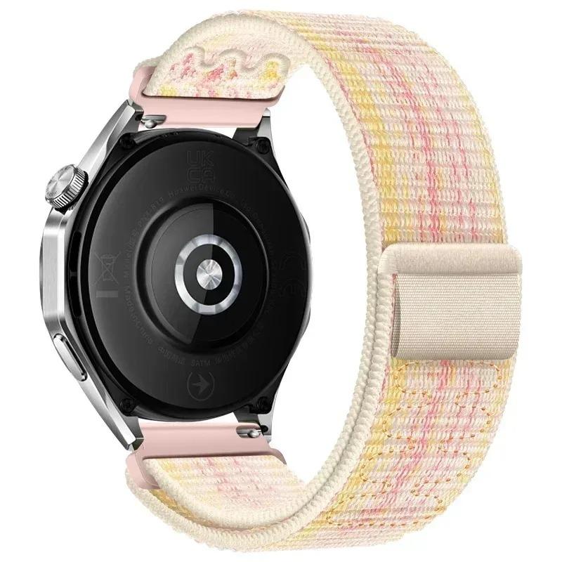 20mm/22mm Nylon Strap For Amazfit T-Rex3 Pro 44/48mm Braided Bracelet Band For Amazfit /Active 2 square/Bip 6/Balance 2/Helio Belt