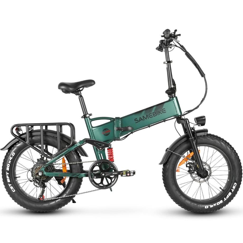 SAMEBIKE Складной электрический велосипед RS-A02 Pro, 20 дюймов, с аккумулятором 48V15AH