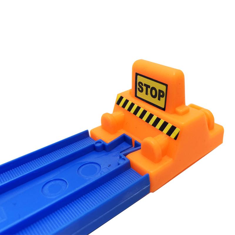 Продажа электрических поездов, дорожных заграждений, дорожных заграждений, остановок в конце первых универсальных детских игрушек X1-14