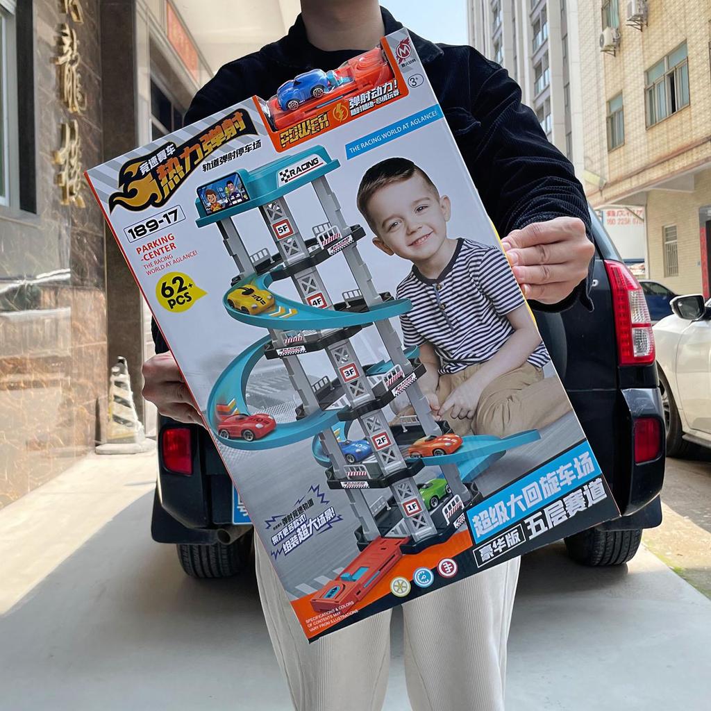 Kids' Track and Car Set: Assembly & Launch Toy for Boys, Ideal Birthday Gift