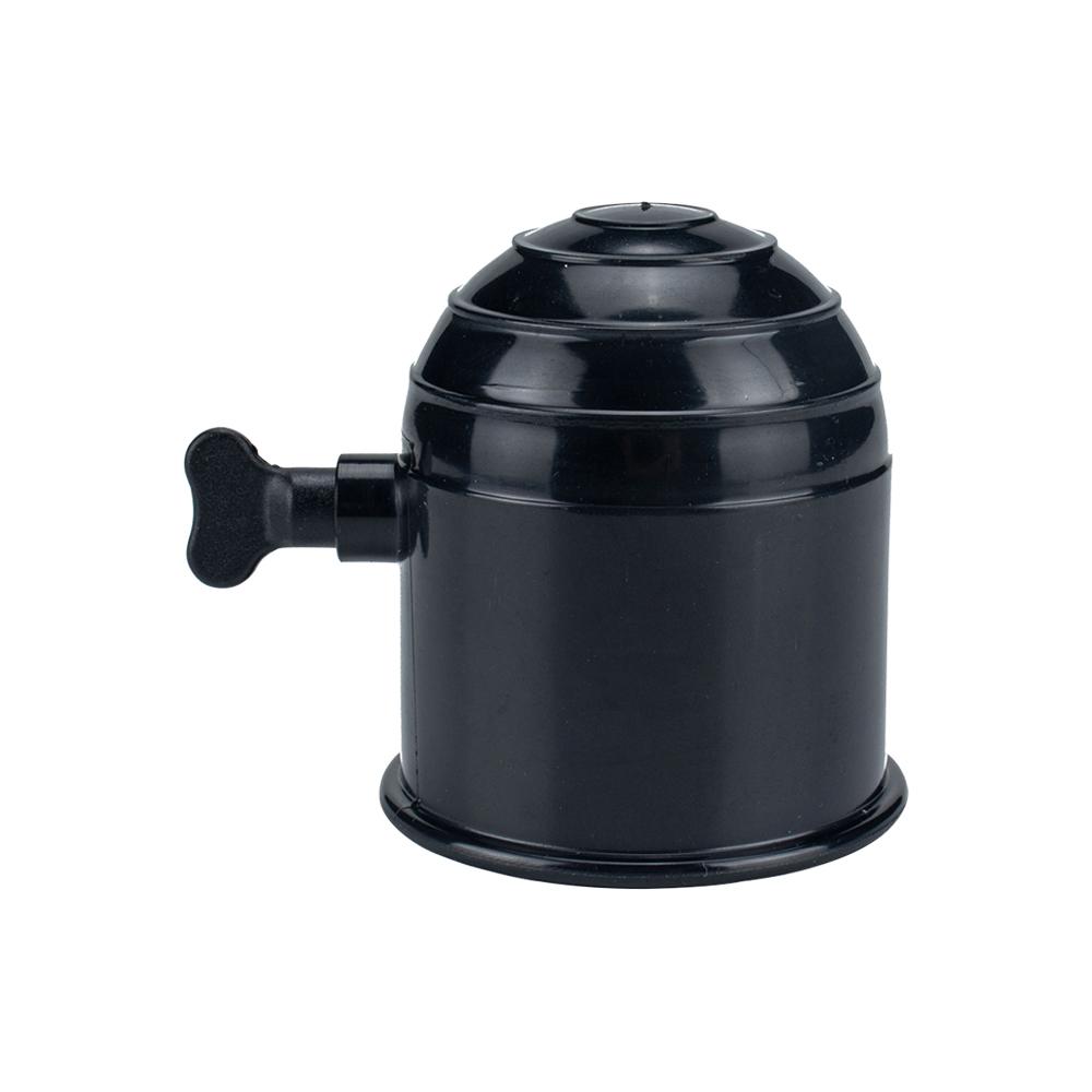 Car Tow Bar Ball Cover Lockable Key Towing Hitch Trailer Protector Cap Black Silver Plastic Truck Car Prevent Loose Fall 50MM