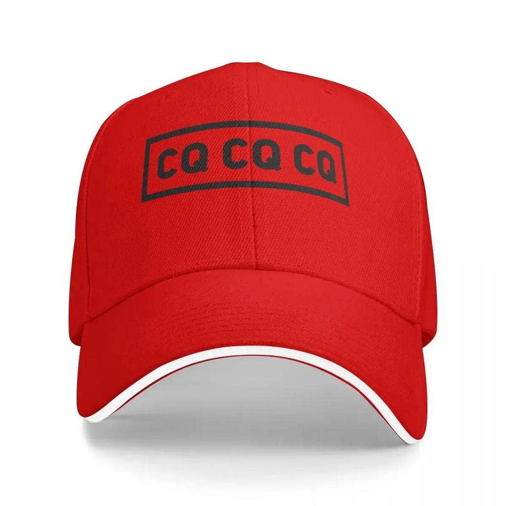 Cq Cq Cq Любительская Радиолюбительская Бейсболка Модная Унисекс Женская Шляпа