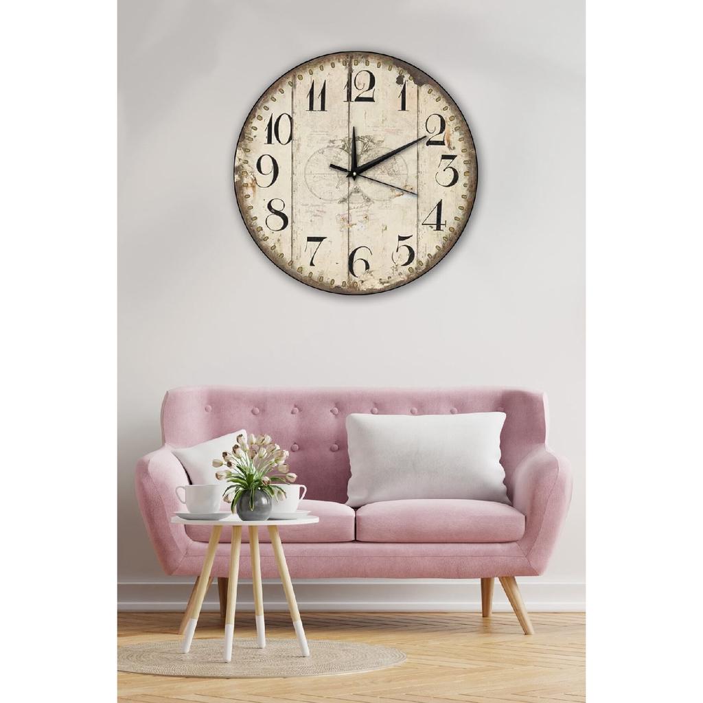 Retro Designed Wall Clock 40x40cm