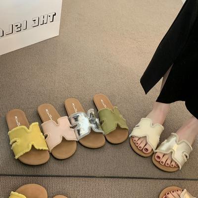 С юбкой фея ветер пляж сандалии на платформе красивые Бокен крутые шлепанцы женская летняя одежда 2025 новинка