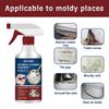 Wall Mildew Remover Mildew Stain Remover Spray Active Mildew Mould Removal Foam Spray Long-lasting Effect Wall Mold Remover
