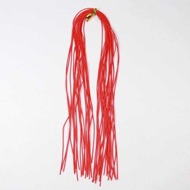 1 упаковка, 1 мм, круглая силиконовая резиновая веревка, привязывающая ножки для приманки для рыбалки, юбки, материал