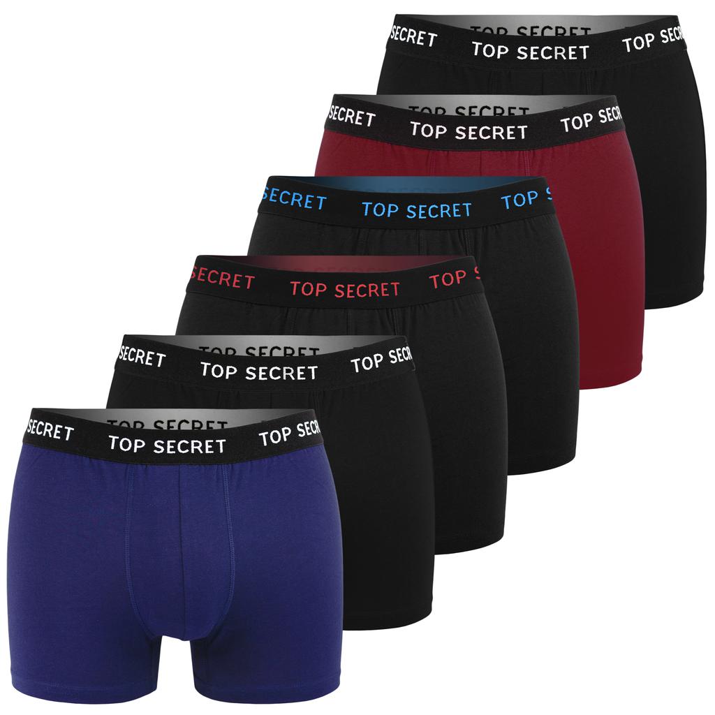 6 Pcs. Boxers - Men's - Quality, Cotton, Comfort, Breathable - Underpants - Durable Men's Underwear