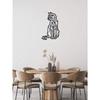 1pc Wrought Iron Wall Decoration Cat Wall