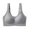 Lift seamless underwear women's thin big breasts show small anti-sagging breast vest no steel ring adjustment large size bra