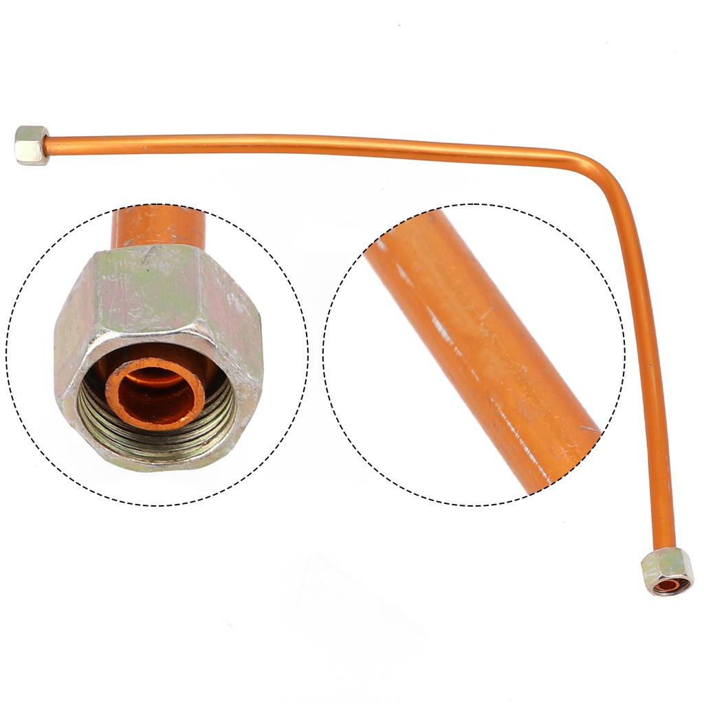 Air Pump Parts Exhaust Tube Air Compressor Tube G3/8\" Workshop Equipment Intake Pipe Replacement Air Tools Aluminum Pipe New