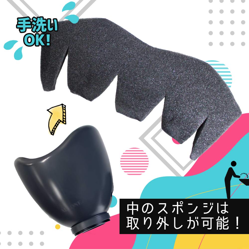 Набор чехлов для микрофона Allone x 25 x 11 Совместим с уретаном Легкий и (11 см), Switch/PS4, Черный, Моющийся, Установка, ALG-MCSET