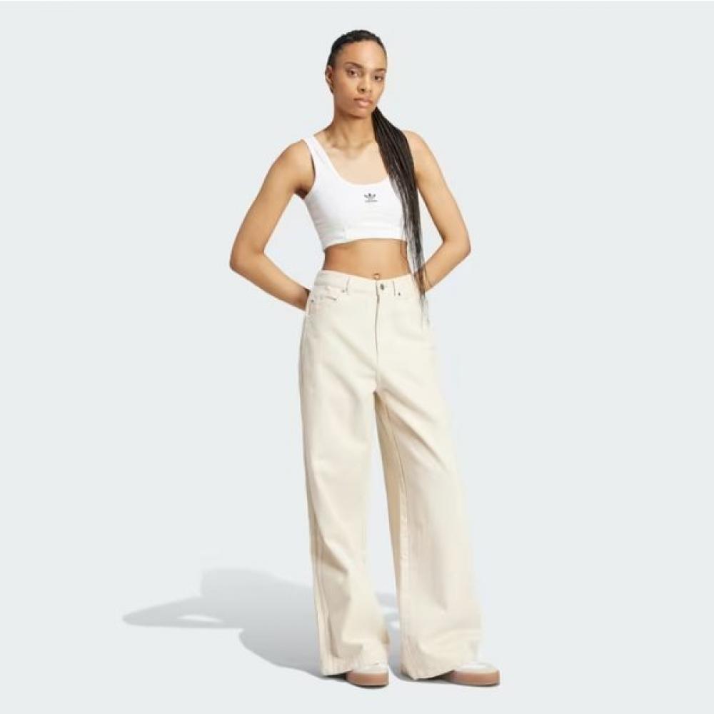 Women S Premium eSSential Denim Balloon pantS Iw5741 Adida...