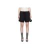 Шорты для футбола FW25 Черные Однотонные Эластичный Пояс Шнурок Резиновая Нашивка с Логотипом Повседневные Шорты Женские шорты 160SP255760FW