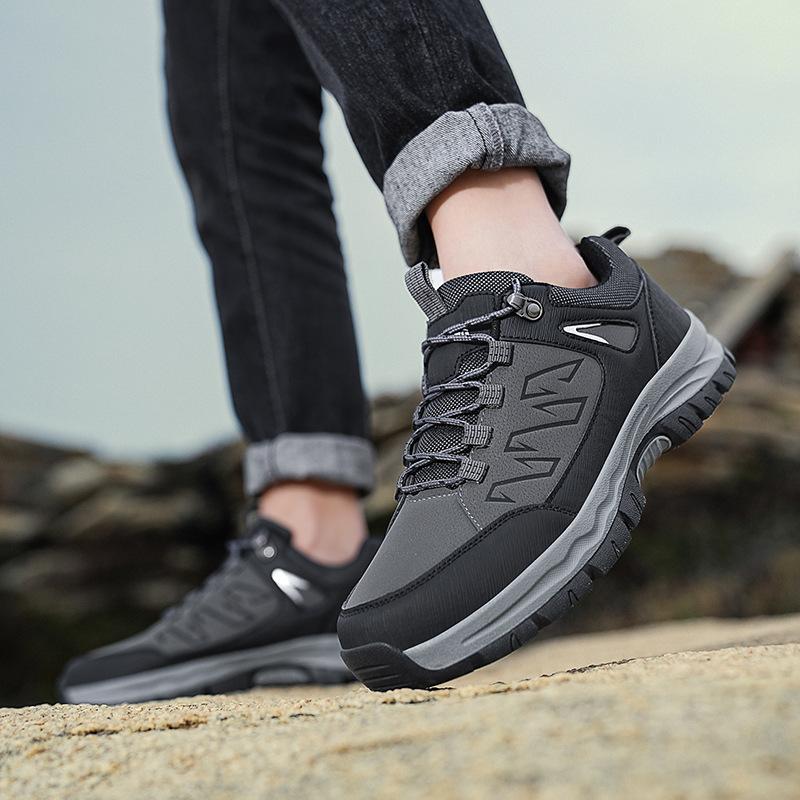 Новая мужская обувь, обувь для хайкинга, весенняя, нескользящая, для хайкинга, повседневная, мужская, больших размеров, для путешествий, спортивная обувь