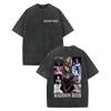 Винтажные Футболки с Графикой Madison Beer The Locket Tour 2026 Модные Поп-Музыкальные Футболки Мужские Женские Повседневные Весна-Лето Уличная Одежда