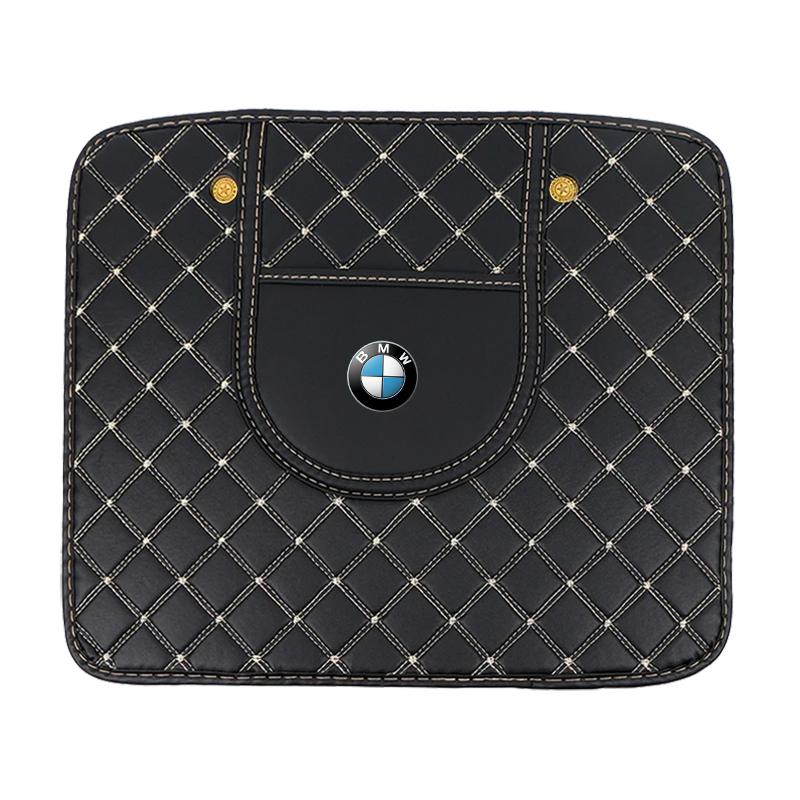 M ЛОГОТИП Автомобильные защитные коврики от ударов ногами PU Кожа Защитная накладка на спинку автосиденья для BMW M X6 X1 X2 X3 X4 X5 X7 E46 E39 E90 E36 E60 E34 E30 F30 E71 F10 F10 E34 E92