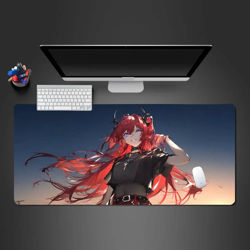 Surtr Анимированный Игровой A-Arknights Коврик для Мыши Коврик для Стола С Подкладкой Игровые Аксессуары Prime Gaming XXL Коврик для Клавиатуры Подкладка