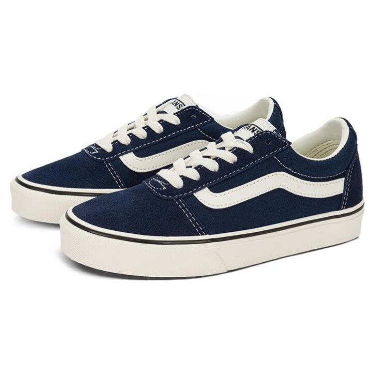 Vans Ward Comfortable Versatile Low-Top Skate Shoes Women Sneaker Blue VN0A3IUNDTQ