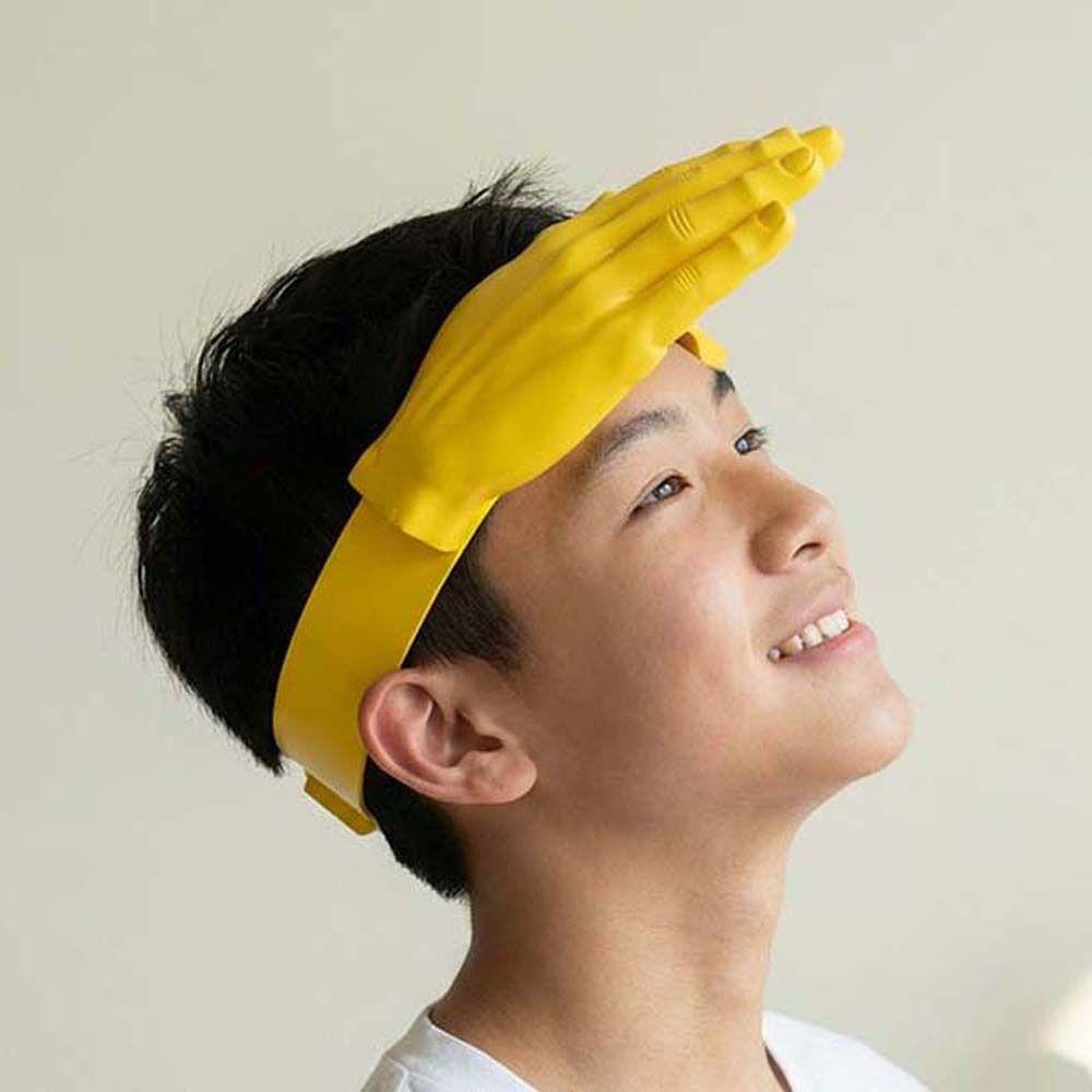 Hair Hoop Palm Sun Visor Headband PLA Sun Protection Quirky Hairband Funny Hand Sun Hat Children