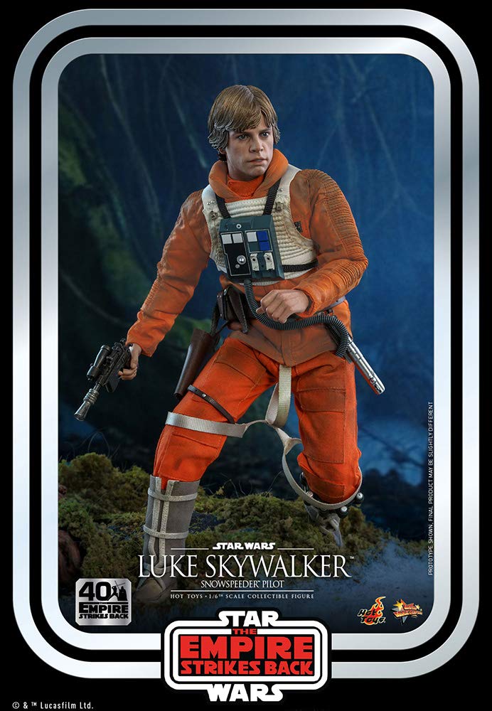 Movie Masterpiece Star Wars Episode Empire Strikes Back Luke Skywalker Pilot Anniversary Scale Figure V/The (Snowspeeder Version) [40th Edition] 1/6