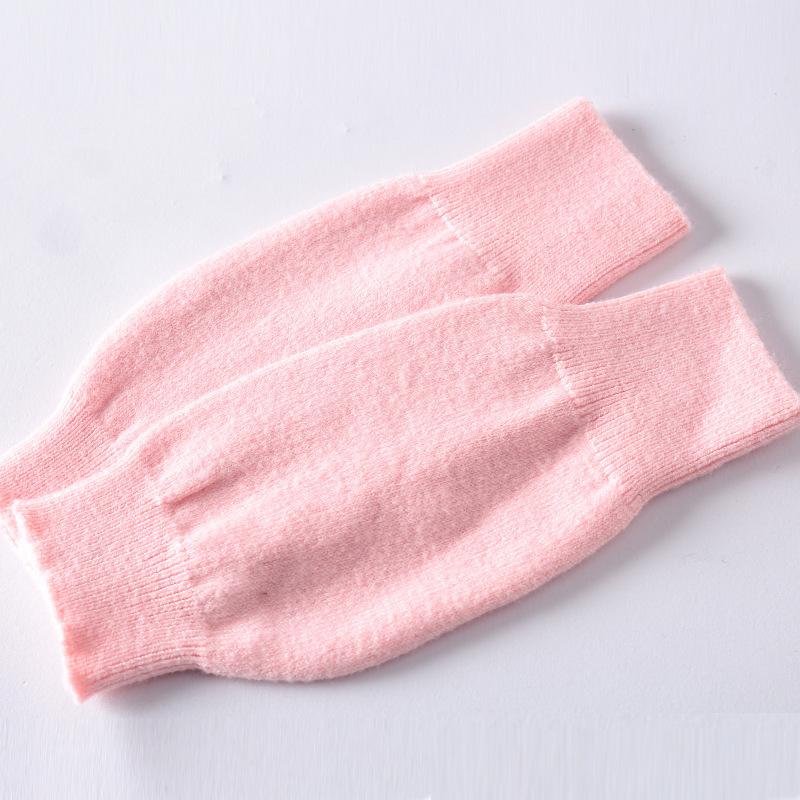 Soft And Comfortable Cashmere Women'S Half Finger Gloves - Warm Knit Wristbands Warm And Stretchy For Casual Outings